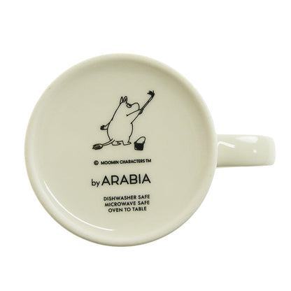 アラビア (ARABIA) ムーミン マグカップ スナフキン グリーン